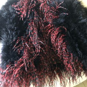 Feathered Maribou jacket